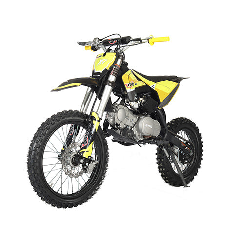 Free Shipping! X-PRO X9 125cc Dirt Bike with 4-Speed Manual Transmission, Kick Start, Big 17in/14in Tires! Zongshen Brand Engine!