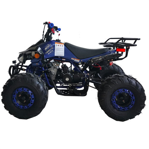 Free Shipping! X-PRO Leopard 125cc ATV with Automatic Transmission w/Reverse, Remote Control! Big 19in/18inTires!