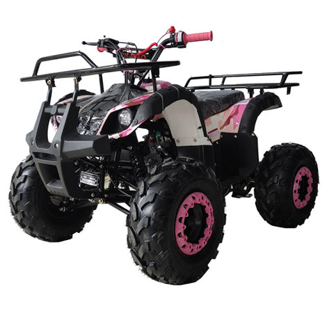 Free shipping! X-PRO 125cc ATV with Automatic Transmission w/Reverse,  LED Headlights, Remote Control! Big 19