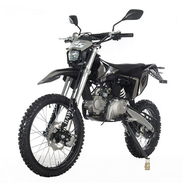 Free Shipping! X-PRO Hawk 125cc Dirt Bike with All Lights and 4-speed Manual Transmission! Electric/Kick Start, Big 19"/16" Tires! Zongshen Brand Engine!