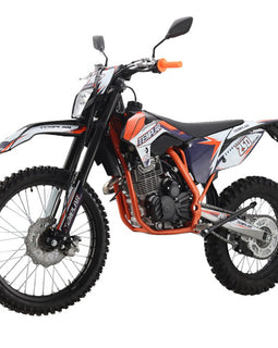 Free Shipping! X-PRO TEMPLAR 250cc Dirt Bike with All Lights and 5-Speed Manual Transmission,  Electric/Kick Start! Big 21"/18" Wheels! Zongshen Brand Engine!