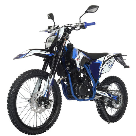 Free Shipping! X-PRO Titan 250 DLX 250cc Dirt Bike with All Lights and 5-Speed Manual Transmission,  Electric/Kick Start! Big 21