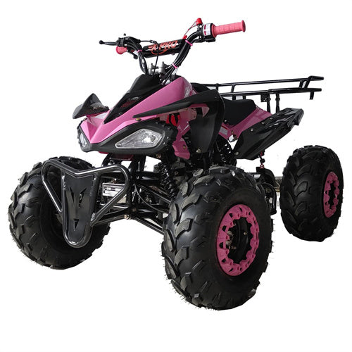 Free Shipping! X-PRO Leopard 125cc ATV with Automatic Transmission w/Reverse, Remote Control! Big 19in/18inTires!