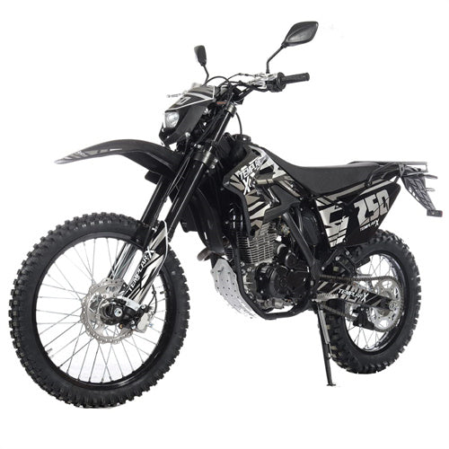 Free Shipping! TEMPLAR X 250cc Dirt Bike with All Lights and 6-Speed Manual Transmission,  Electric  Start! Big 21in/18in Wheels! Zongshen Brand Engine!