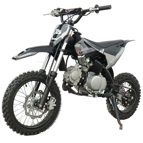 Free Shipping! X-PRO X26 125cc Dirt Bike with 4-Speed Manual Transmission, Kick Start, Big 14