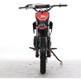 Free Shipping! X-PRO 110cc K013 Dirt Bike with Automatic Transmission, Electric Start, Big 14"/12" Tires! Cradle Type Steel Tube Frame!