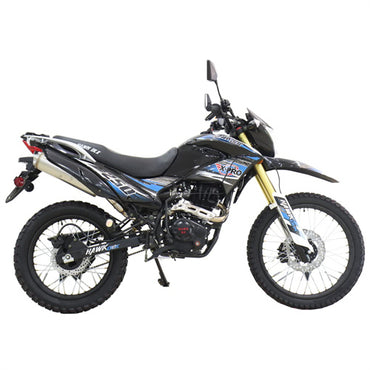 Free Shipping! X-PRO Hawk DLX 250 EFI Fuel Injection Motorcycle with 5-speed Manual Transmission and Electric/kick Start! Big 21"/18" Wheels! with Free X-PRO Cover! DOT Approved Street Legal!