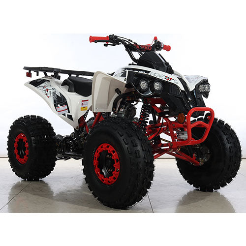 Free Shipping! X-PRO Storm 125cc ATV with Automatic Transmission w/Reverse, LED Headlights, Electric Start, Big 19in/18in Tires!