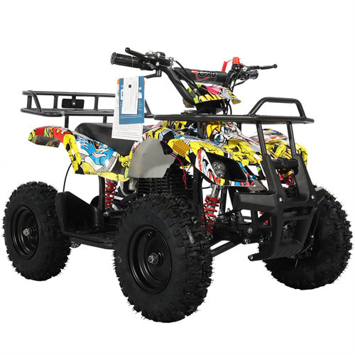Free Shipping! X-PRO SCOUT 40cc ATV with Chain Transmission, Pull start! Disc Brake! 6in Tires!