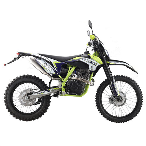 Free Shipping! X-PRO TEMPLAR 250cc Dirt Bike with All Lights and 5-Speed Manual Transmission,  Electric/Kick Start! Big 21in/18in Wheels! Zongshen Brand Engine!