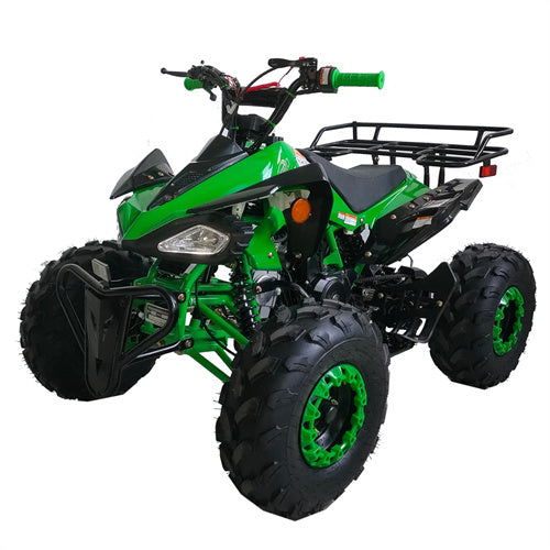 Free Shipping! X-PRO Leopard 125cc ATV with Automatic Transmission w/Reverse, Remote Control! Big 19in/18inTires!