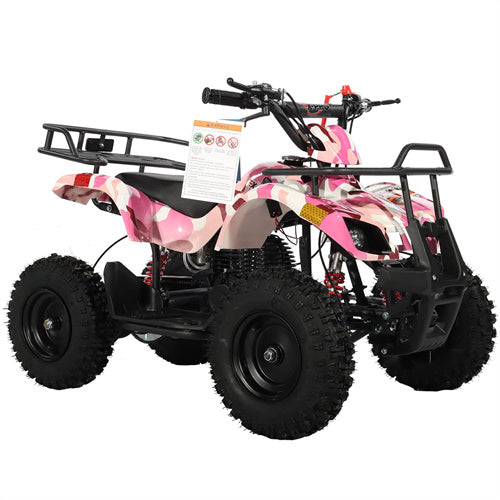 Free Shipping! X-PRO SCOUT 40cc ATV with Chain Transmission, Pull start! Disc Brake! 6in Tires!