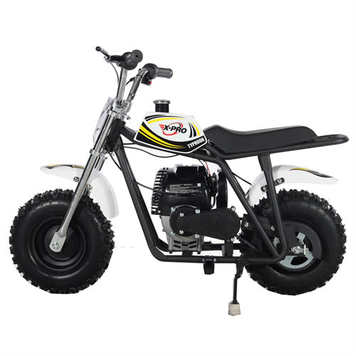 Free Shipping! X-PRO Typhoon 40cc Mini Dirt Bike With Pull Start! Chain Drive, Disc Brakes! 6 Tires!