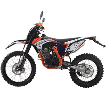 Free Shipping! X-PRO TEMPLAR 250cc Dirt Bike with All Lights and 5-Speed Manual Transmission,  Electric/Kick Start! Big 21"/18" Wheels! Zongshen Brand Engine!