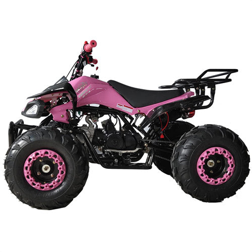 Free Shipping! X-PRO Leopard 125cc ATV with Automatic Transmission w/Reverse, Remote Control! Big 19in/18inTires!