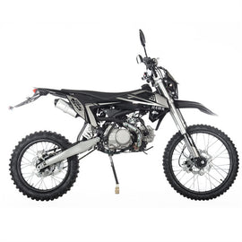 Free Shipping! X-PRO Hawk 125cc Dirt Bike with All Lights and 4-speed Manual Transmission! Electric/Kick Start, Big 19"/16" Tires! Zongshen Brand Engine!