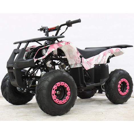 X-PRO Eagle 125cc ATV with Automatic Transmission w/Reverse, Remote Control, LED Head and Tail Lights, Big 16