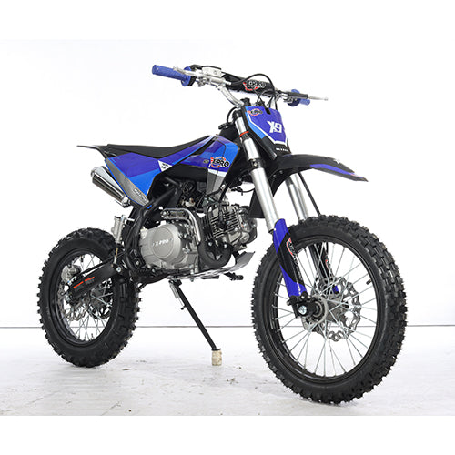 Free Shipping! X-PRO X9 125cc Dirt Bike with 4-Speed Manual Transmission, Kick Start, Big 17in/14in Tires! Zongshen Brand Engine!