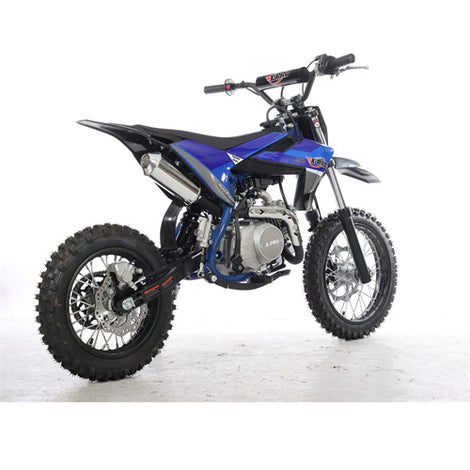 X-PRO 110cc Dirt Bike Pit Bike Kids Dirt Pitbike 110 Dirt Pit Bike (Blue)
