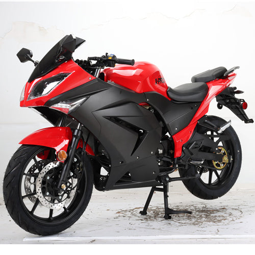X-PRO 125cc Ninja Motorcycle with Manual Transmission, Electric Start! 17in Wheels! Assembled In Crate! Free Shipping!