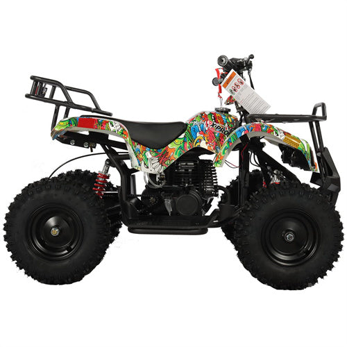 Free Shipping! X-PRO SCOUT 40cc ATV with Chain Transmission, Pull start! Disc Brake! 6in Tires!
