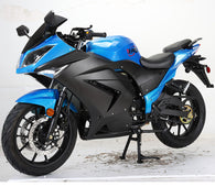 X-PRO 125cc Ninja Motorcycle with Manual Transmission, Electric Start! 17in Wheels! Assembled In Crate! Free Shipping!