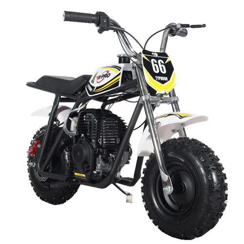 Free Shipping! X-PRO Typhoon 40cc Mini Dirt Bike With Pull Start! Chain Drive, Disc Brakes! 6 Tires!