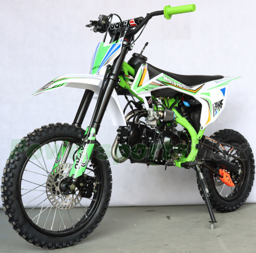 Free Shipping! X-PRO Hawk 125cc Dirt Bike with 4-speed Semi-Automatic Transmission! Kick Start, Big 17in/14in Tires! Zongshen Brand Engine!