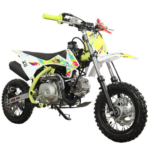 Free Shipping! X-PRO X11 110cc Dirt Bike with Automatic Transmission, Electric Start, Hydraulic Disc Brake! 10in Wheels! Zongshen Brand Engine!