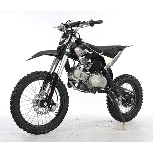 Free Shipping! X-PRO X9 125cc Dirt Bike with 4-Speed Manual Transmission, Kick Start, Big 17in/14in Tires! Zongshen Brand Engine!