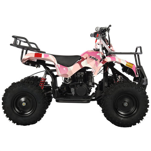 Free Shipping! X-PRO SCOUT 40cc ATV with Chain Transmission, Pull start! Disc Brake! 6in Tires!