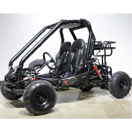 Free Shipping! X-PRO Blast 110cc Go Kart with Fully Automatic Transmission w/Reverse, LED Headlights and Remote Control! Big 14.5" Wheels!