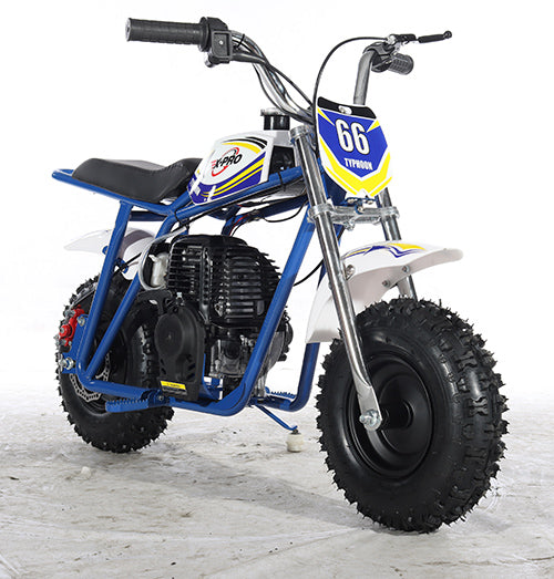 Free Shipping! X-PRO Typhoon 40cc Mini Dirt Bike With Pull Start! Chain Drive, Disc Brakes! 6 Tires!
