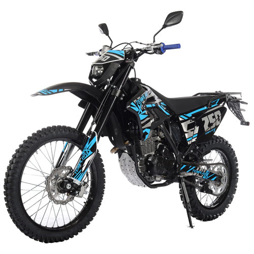 Free Shipping! TEMPLAR X 250cc Dirt Bike with All Lights and 6-Speed Manual Transmission,  Electric  Start! Big 21in/18in Wheels! Zongshen Brand Engine!