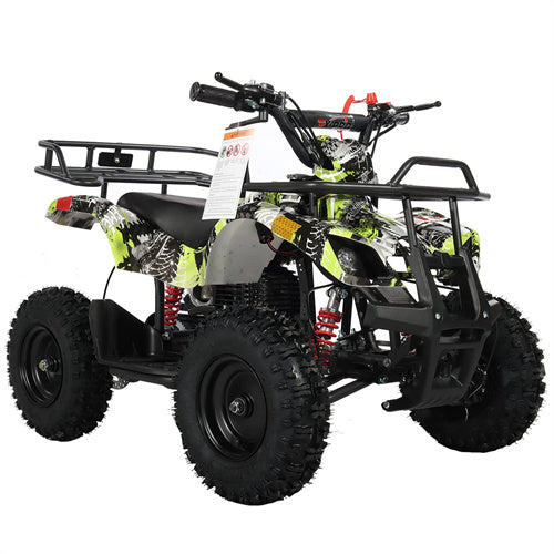 Free Shipping! X-PRO SCOUT 40cc ATV with Chain Transmission, Pull start! Disc Brake! 6in Tires!