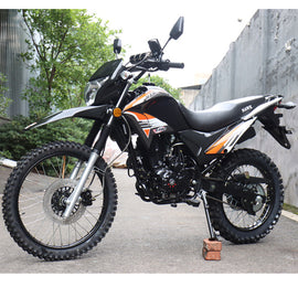 Free Shipping! X-PRO Hawk 250 Dirt Bike Dual Sports Enduro Bike! 21"/18" Wheels, Bluetooth Speaker and Phone Bracket!