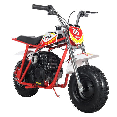 Free Shipping! X-PRO Typhoon 40cc Mini Dirt Bike With Pull Start! Chain Drive, Disc Brakes! 6 Tires!