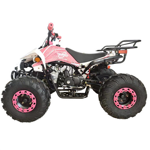 Free shipping! X-PRO Thunder 125cc ATV with Automatic Transmission w/Reverse, LED Headlights, Big 19in/18in Tires!