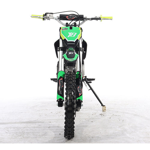 Free Shipping! X-PRO X9 125cc Dirt Bike with 4-Speed Manual Transmission, Kick Start, Big 17in/14in Tires! Zongshen Brand Engine!
