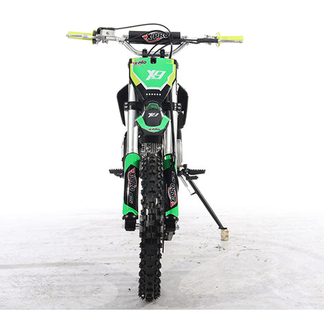 X-Pro Brand New X9 125cc Pit Dirt Bike with 4-Speed Manual Transmission  Kick Start 17/14 Tires 
