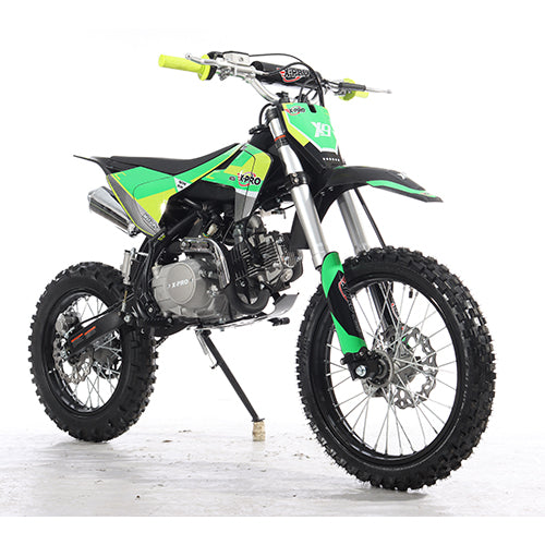 Free Shipping! X-PRO X9 125cc Dirt Bike with 4-Speed Manual Transmission, Kick Start, Big 17in/14in Tires! Zongshen Brand Engine!