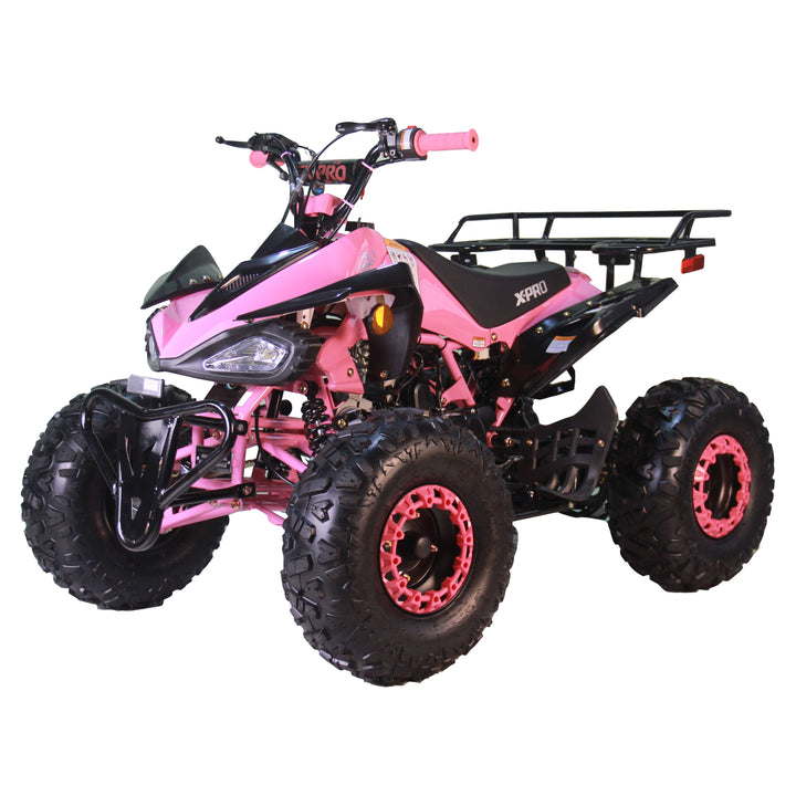 Free Shipping! X-PRO Leopard 125cc ATV with Automatic Transmission w/Reverse, Remote Control! Big 19in/18inTires!