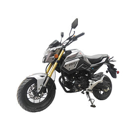 Free Shipping! X-PRO Vader 150cc Street Motorcycle with 5-Speed Manual Transmission, Electric/Kick Start! 12" Wheels!