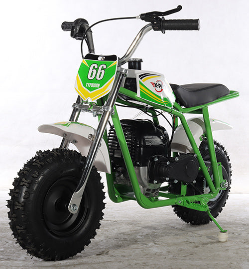 Free Shipping! X-PRO Typhoon 40cc Mini Dirt Bike With Pull Start! Chain Drive, Disc Brakes! 6 Tires!