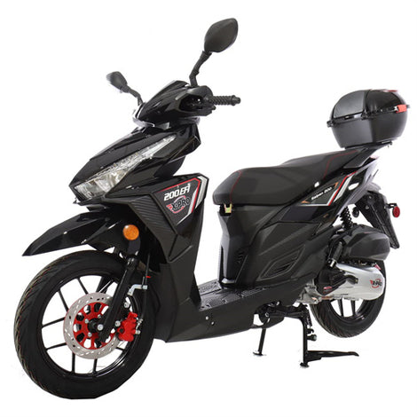 Free Shipping! X-PRO Saipan 200 EFI Electronic Fuel Injection Scooter with CVT Transmission, 14