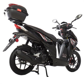Free Shipping! X-PRO Saipan 200 EFI Electronic Fuel Injection Scooter with CVT Transmission, 14" Alloy Wheels, LED Headlights! Assembled In Crate!