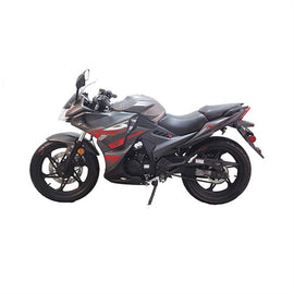 Free Shipping! Lifan KPR 200cc Electronic Fuel Injection Street Motorcycle with 6-Speed Manual Transmission, 17HP Engine! Electric Start! 17" Alloy Rim Wheels!