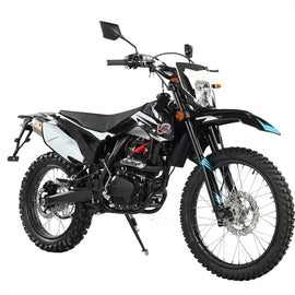  X-PRO Hawk 250 Dirt Bike Motorcycle Enduro Bike, water  resistant (Black) : Automotive