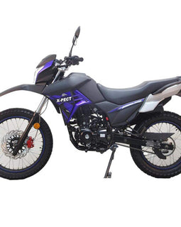 Free Shipping! Lifan X-Pect 200cc Electronic Fuel Injection Dual Sport Motorcycle with 5-Speed Manual Transmission, 14HP Engine! 19"/17" Wheels!